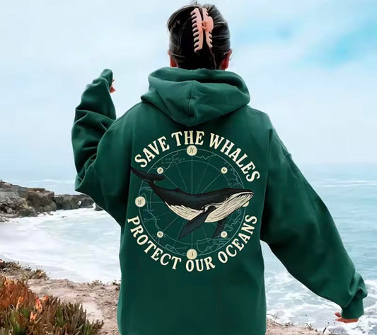 Save The Ocean Hoodies